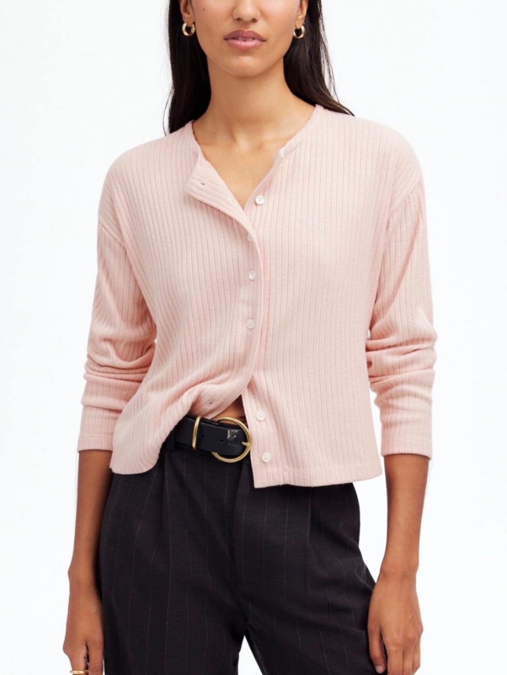 Madewell women’s knit button down cardigan